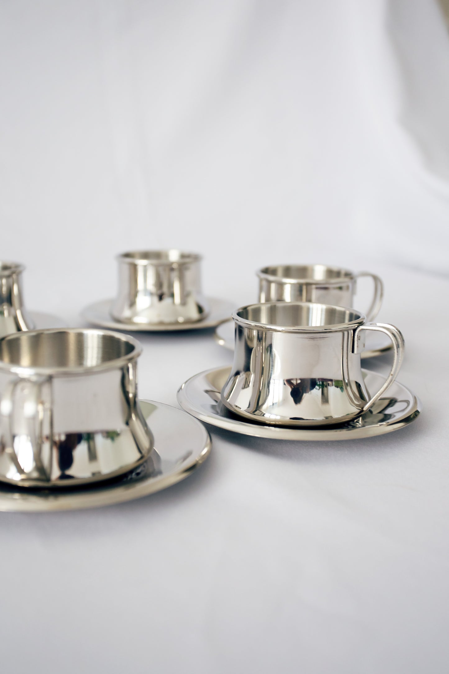 Espresso tasses et sucrier