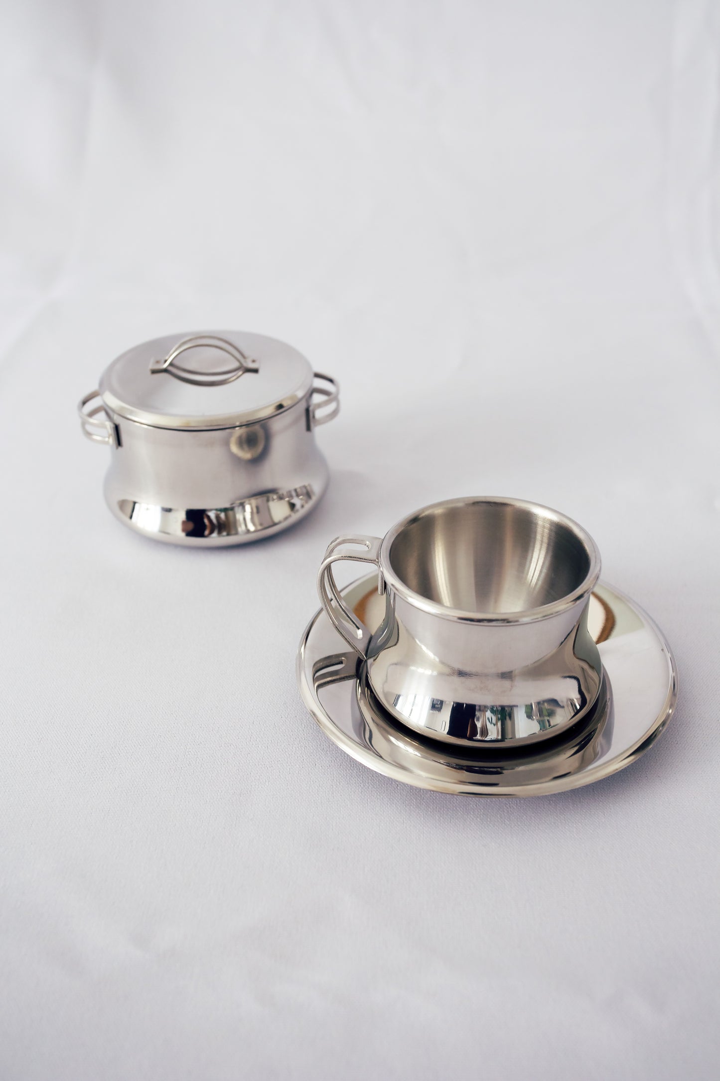 Espresso tasses et sucrier