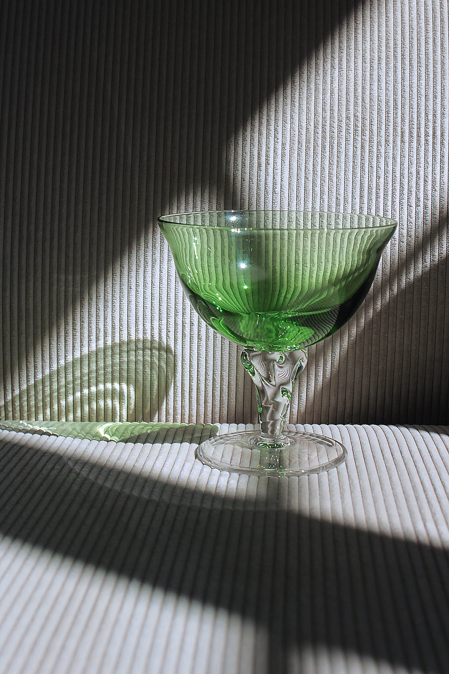 Lot de 4 coupes vert