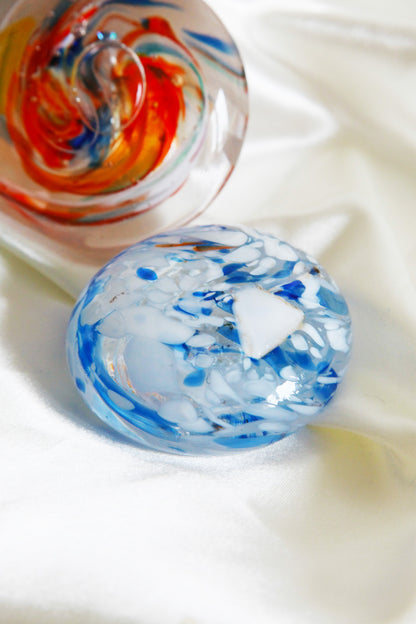 Lot de presse-papiers en verre