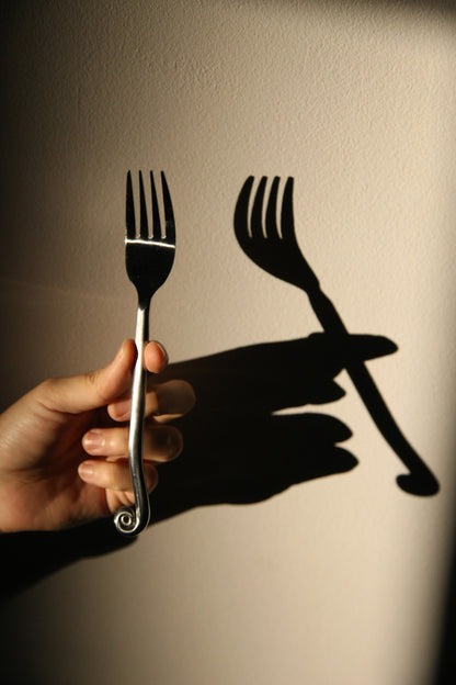 Lot 6 Fourchettes - motif spirale