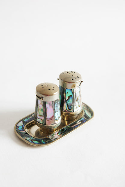 Salière et Poivrière Alpaca Mex