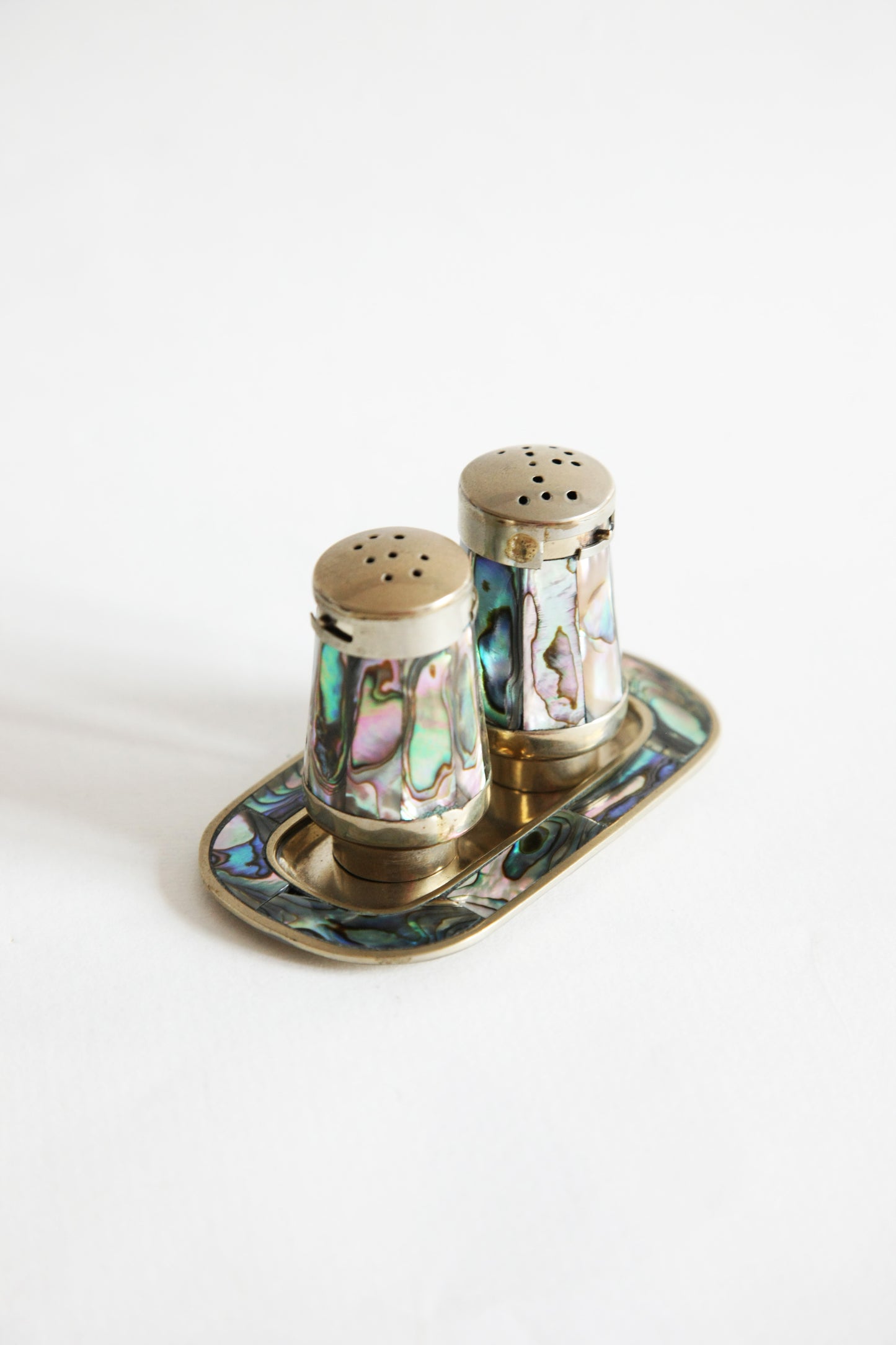 Salière et Poivrière Alpaca Mex