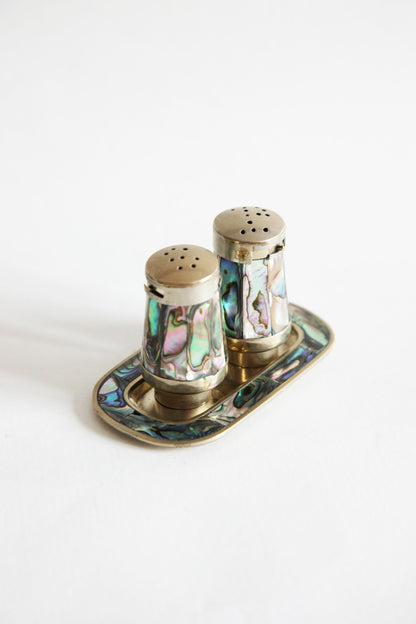 Salière et Poivrière Alpaca Mex