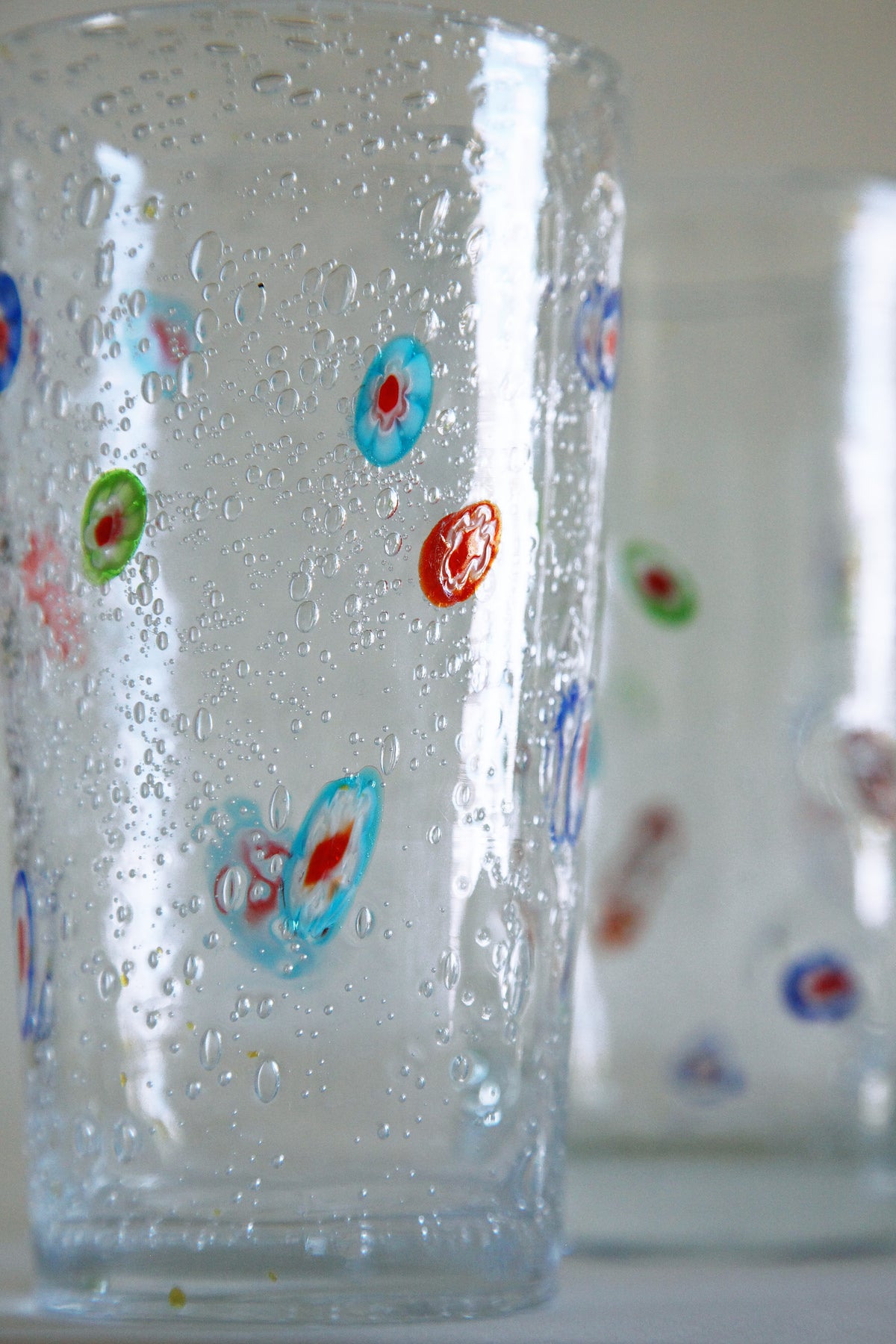 Set of Four Italian Millefiori