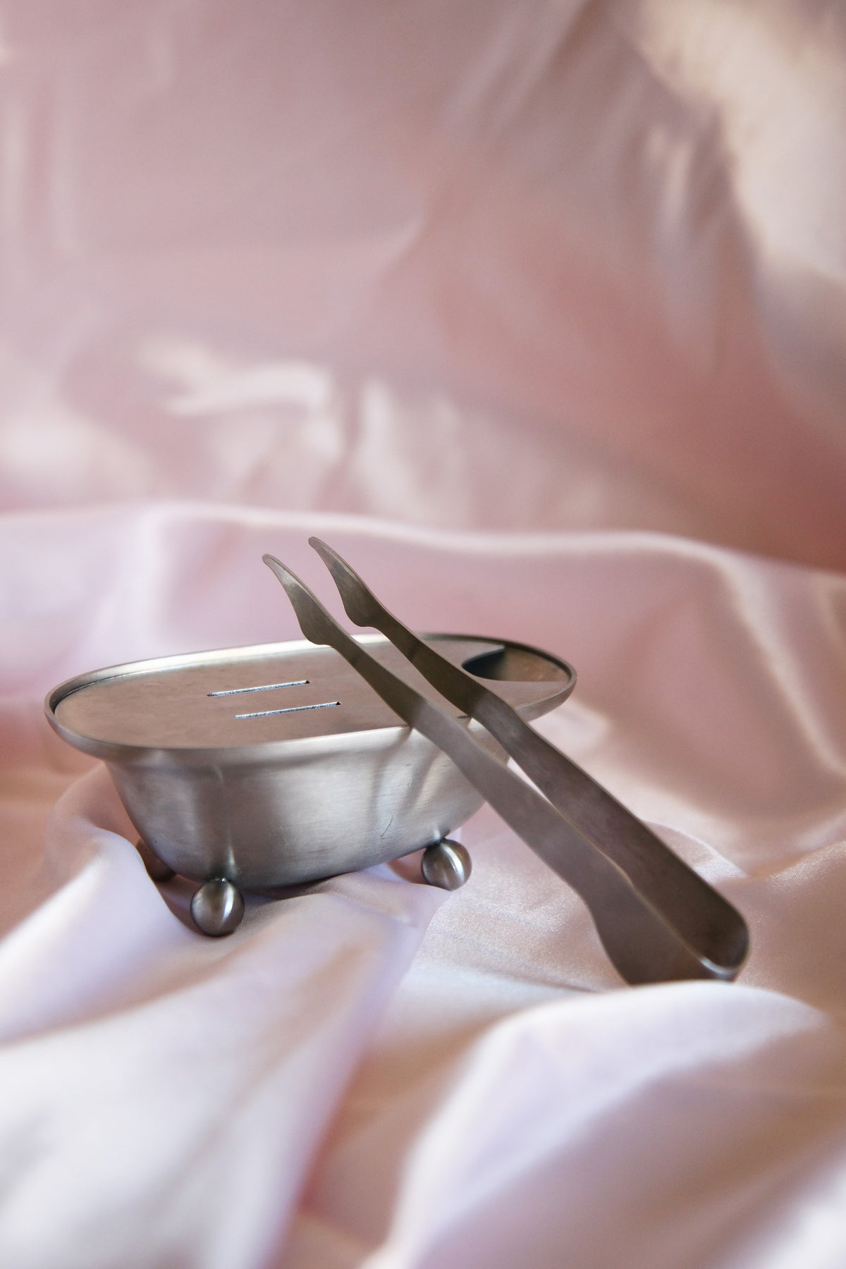 The Diver  - Sugar Cube Holder with Tongs