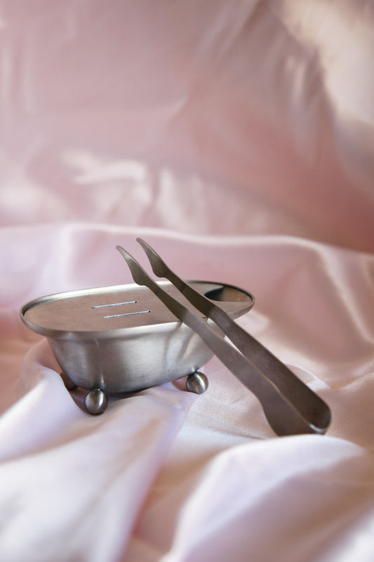 The Diver  - Sugar Cube Holder with Tongs