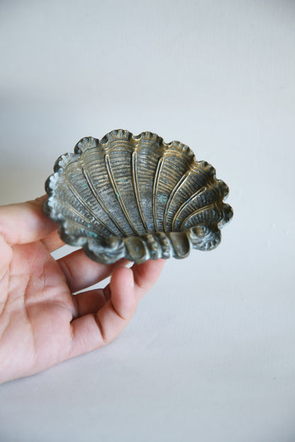 Brass Clam Ashtray