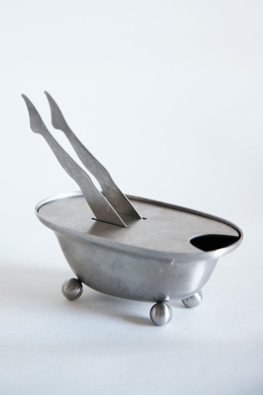The Diver  - Sugar Cube Holder with Tongs