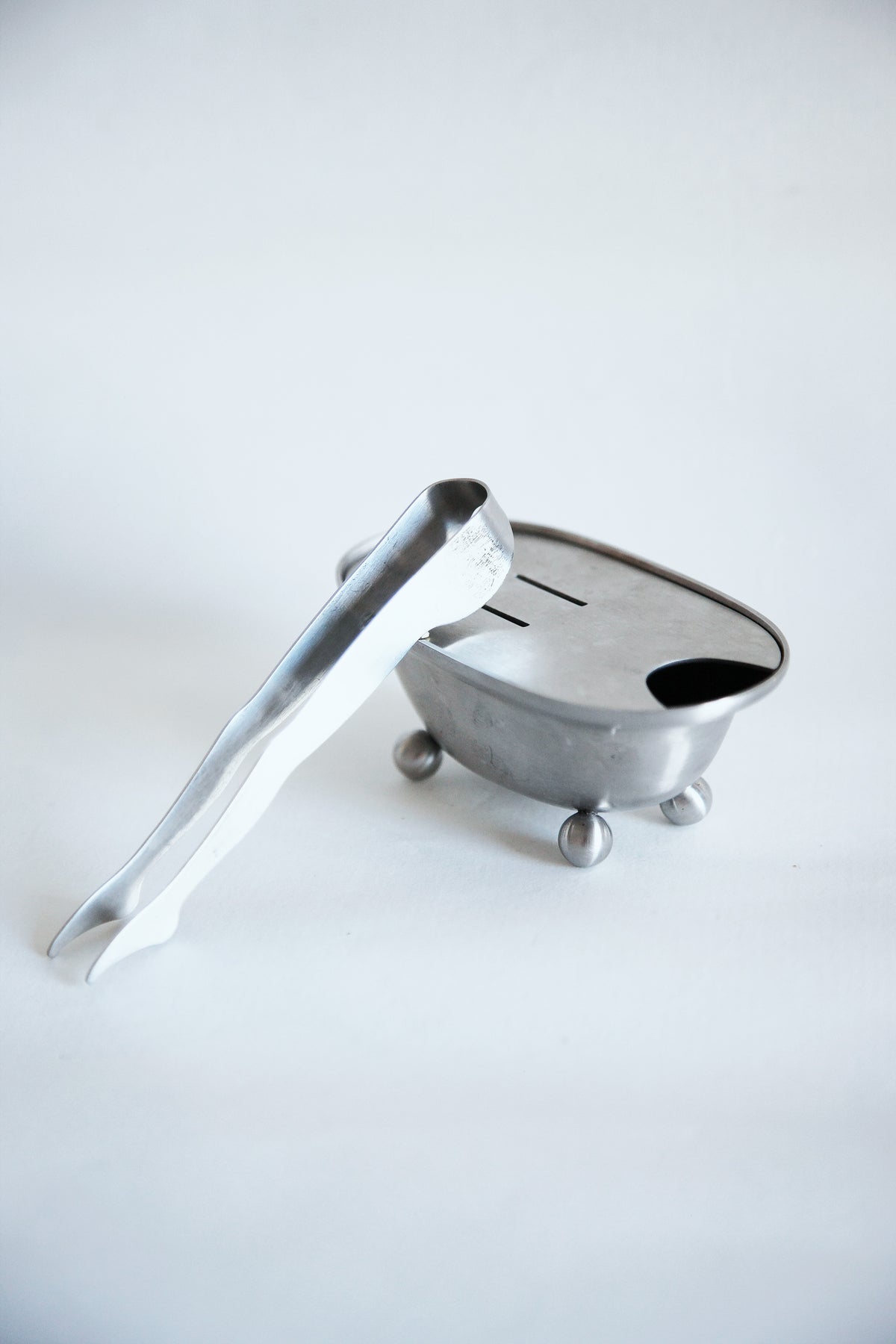 The Diver  - Sugar Cube Holder with Tongs