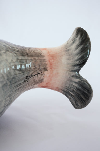 Hand-Painted Fish-Shaped Dinner Service