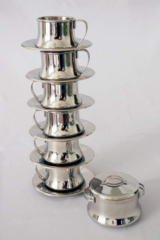 Espresso tasses et sucrier