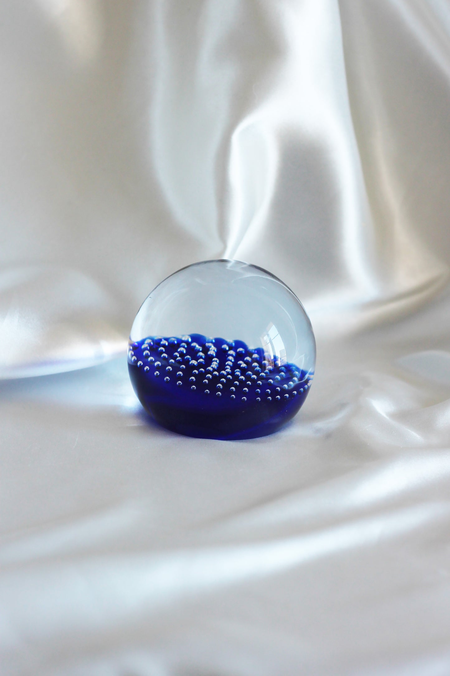 Lot de presse-papiers en verre