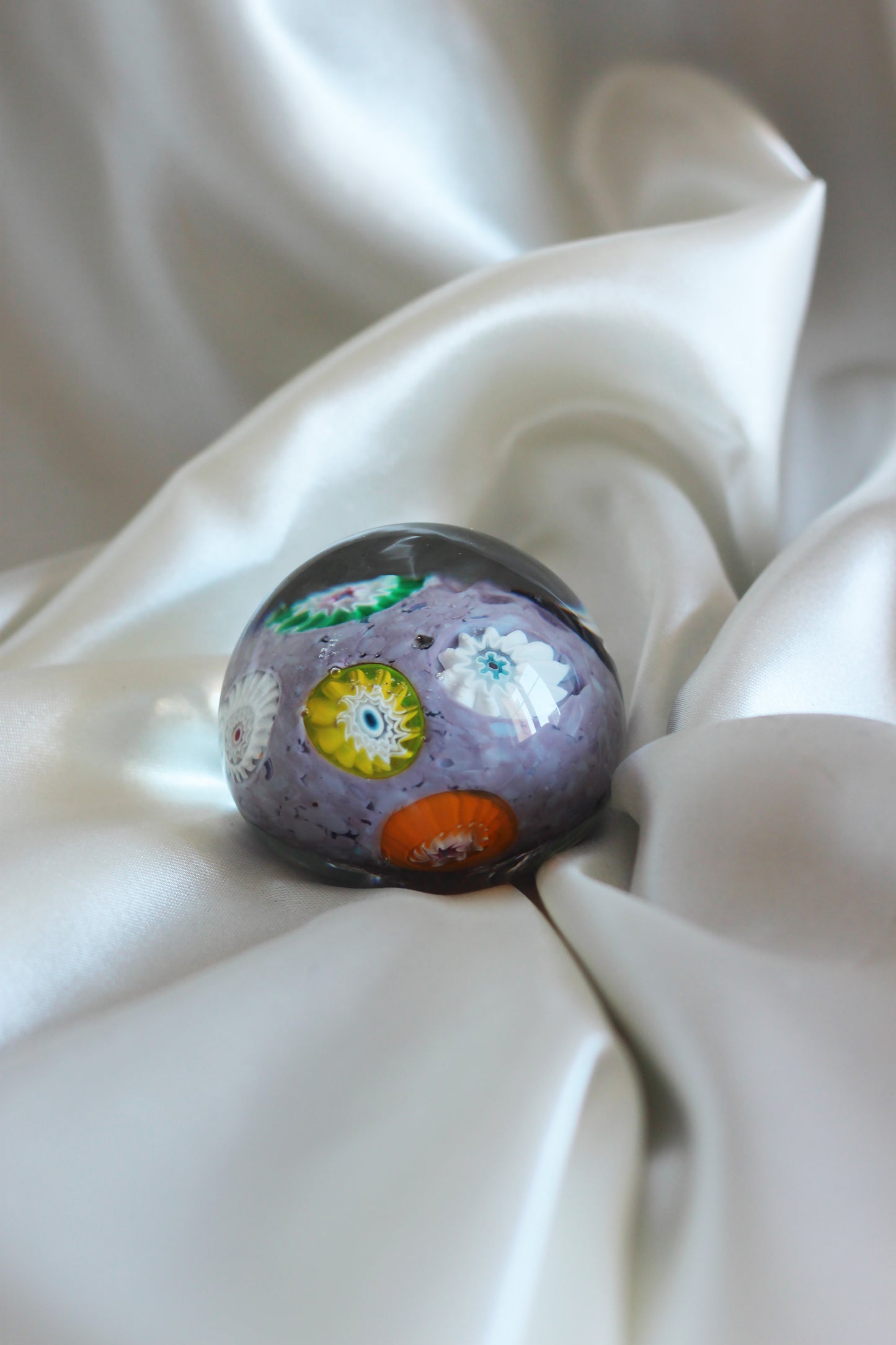 Lot de presse-papiers en verre