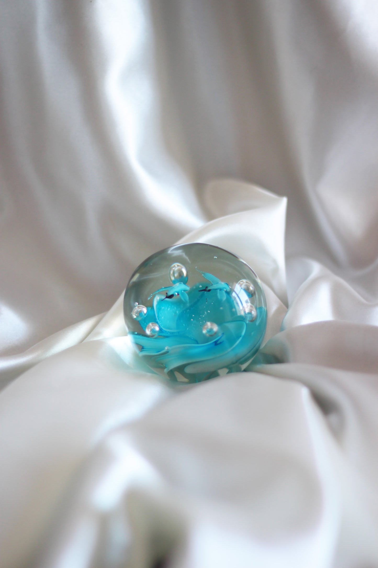 Lot de presse-papiers en verre