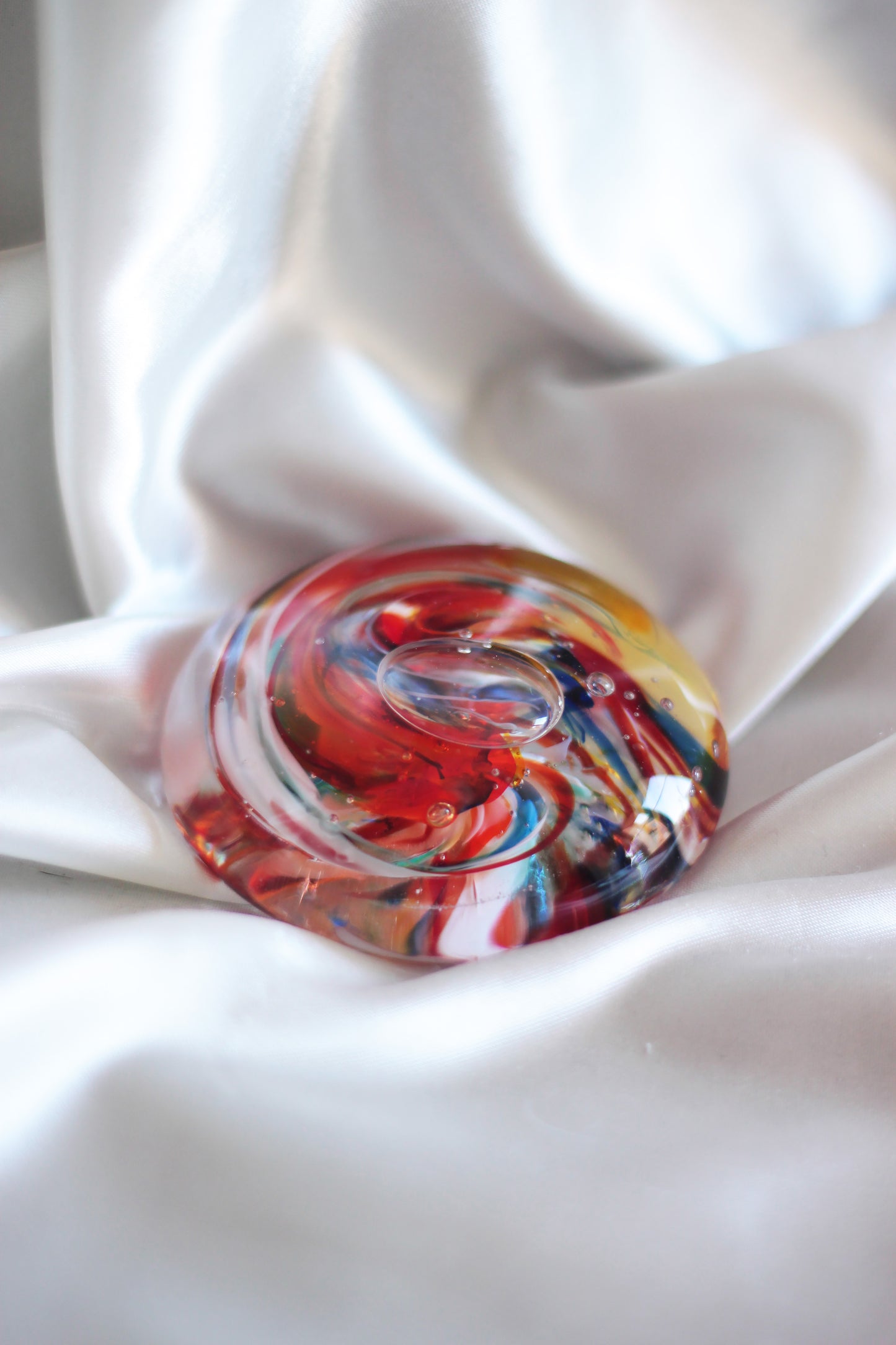 Lot de presse-papiers en verre