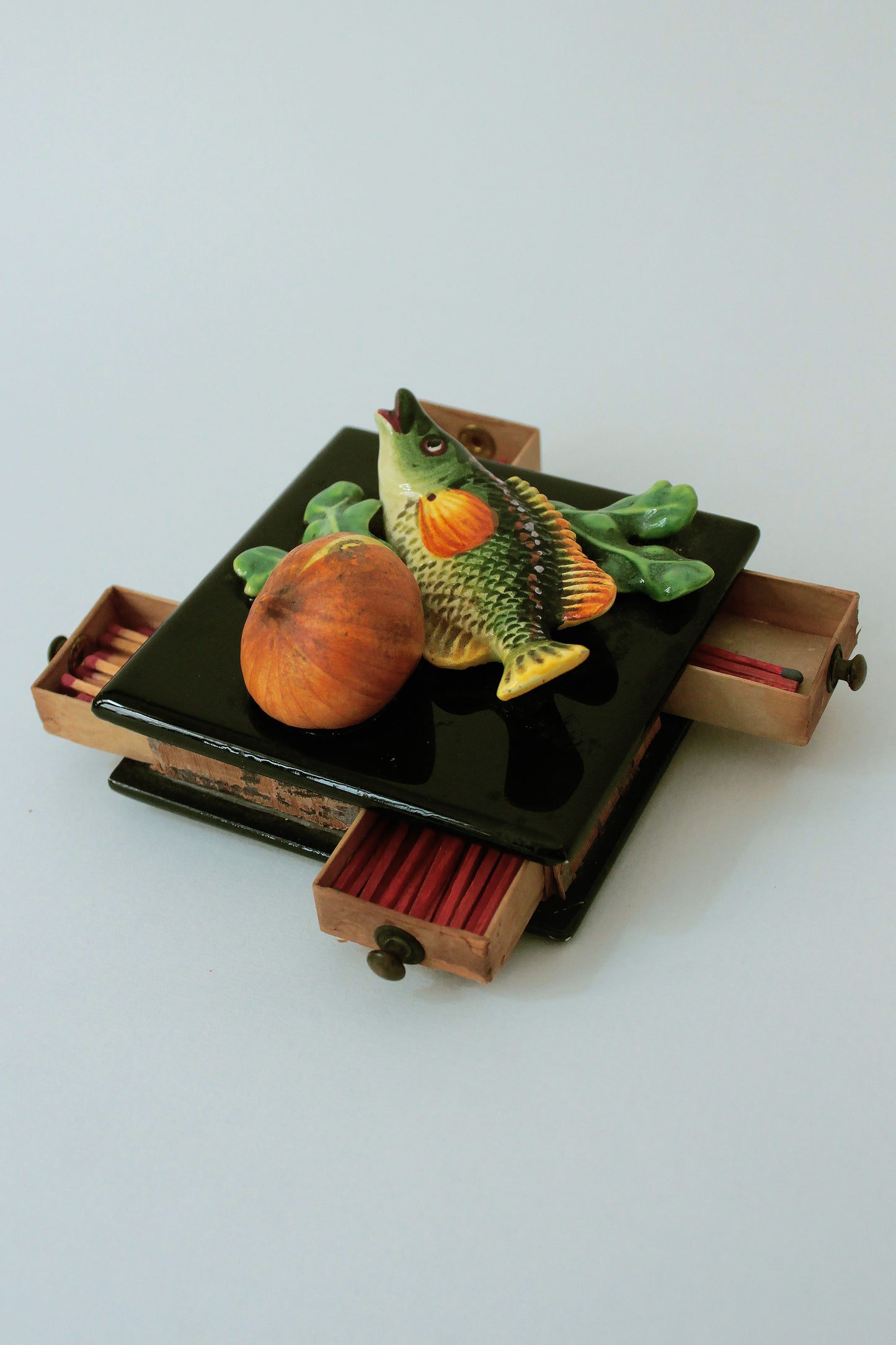 Portes-allumettes avec tiroirs