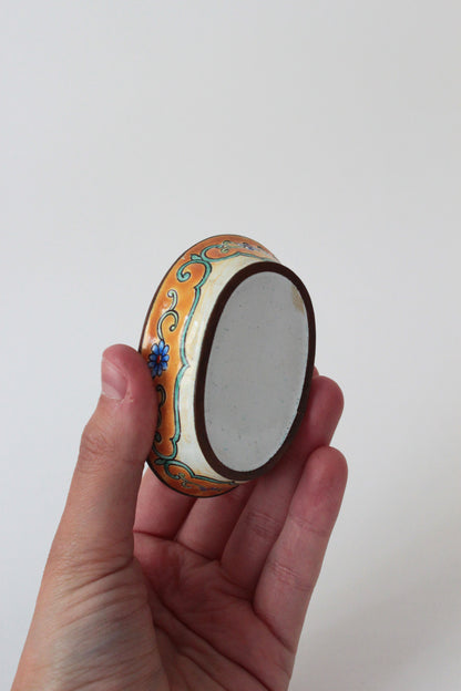 Enamelled Copper Dog Box